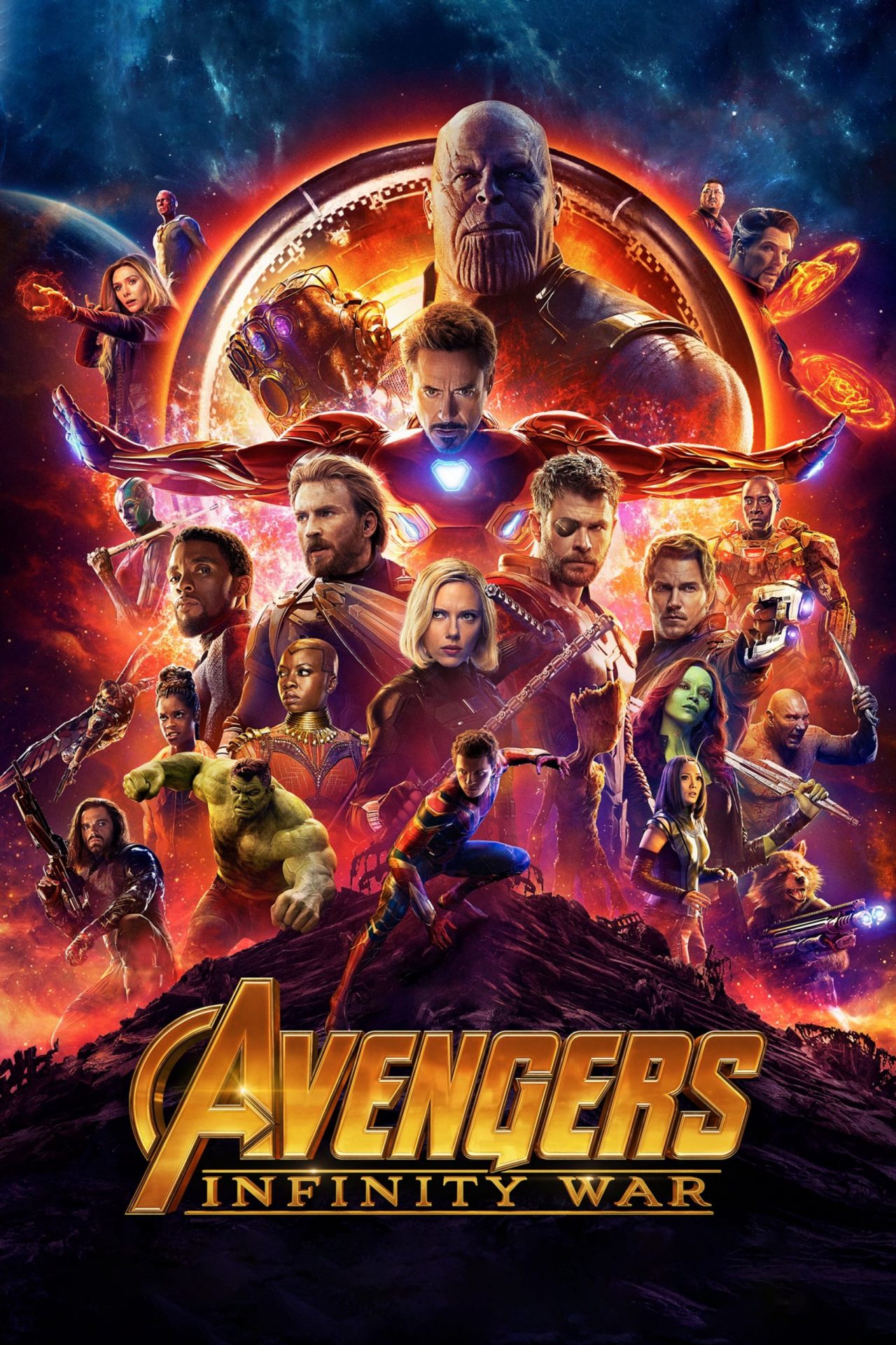 فيلم Avengers: Infinity War 2018