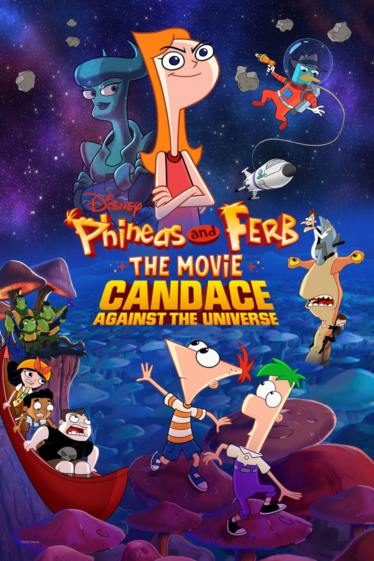 فيلم Phineas and Ferb the Movie Candace Against the Universe 2020 مترجم