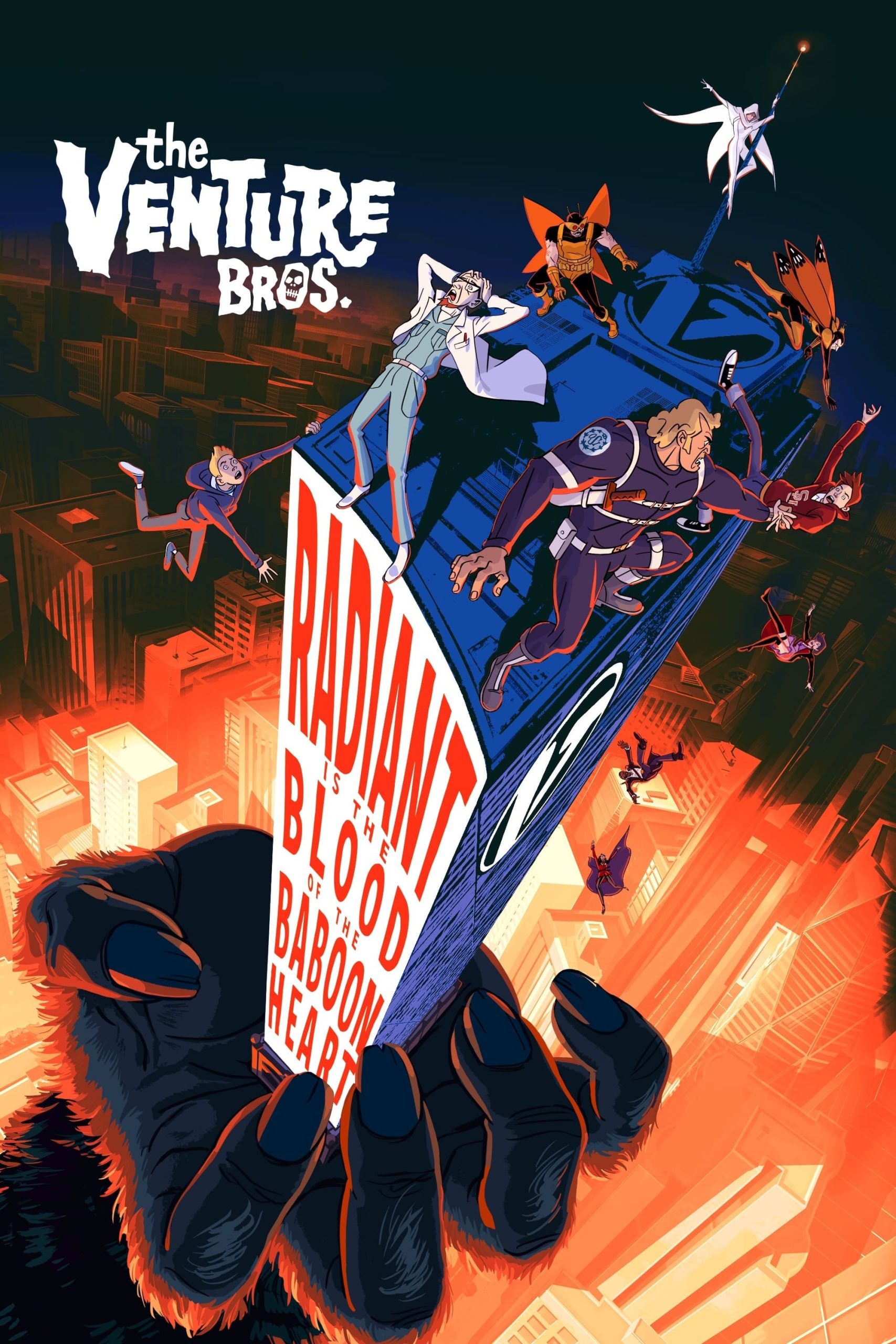 فيلم The Venture Bros.: Radiant is the Blood of the Baboon Heart 2023 مترجم