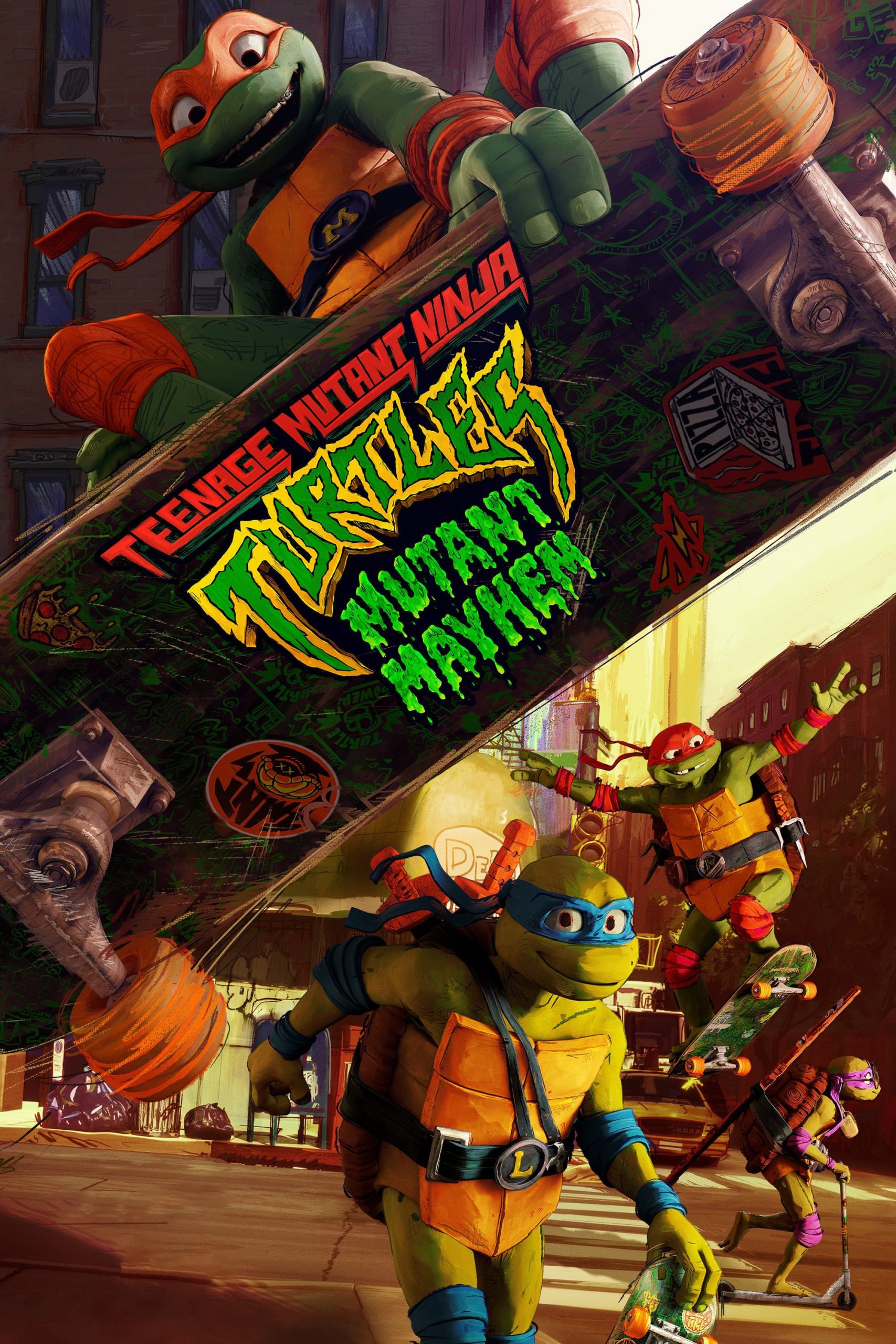 فيلم Teenage Mutant Ninja Turtles: Mutant Mayhem 2023 مترجم